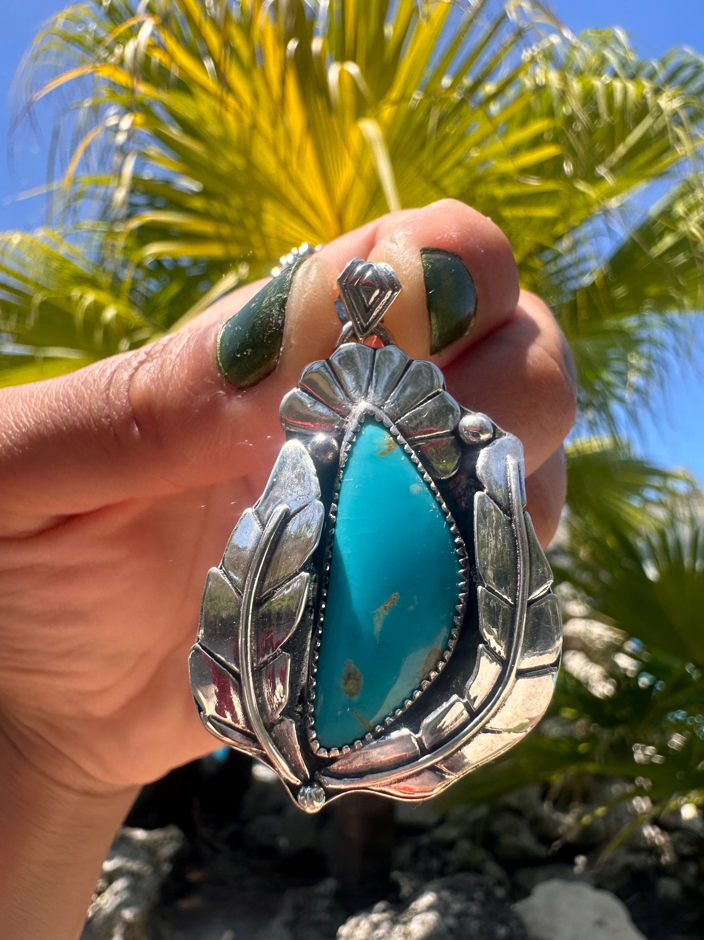 Campitos Feather Pendant