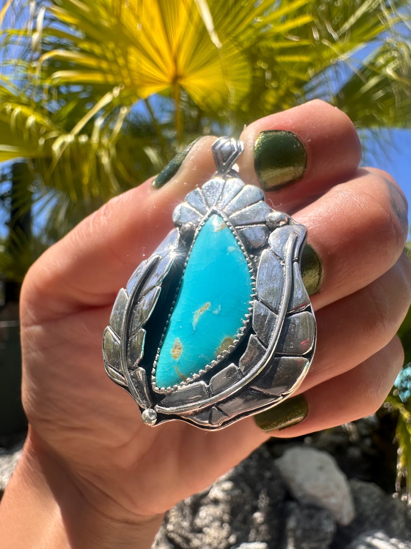 Campitos Feather Pendant