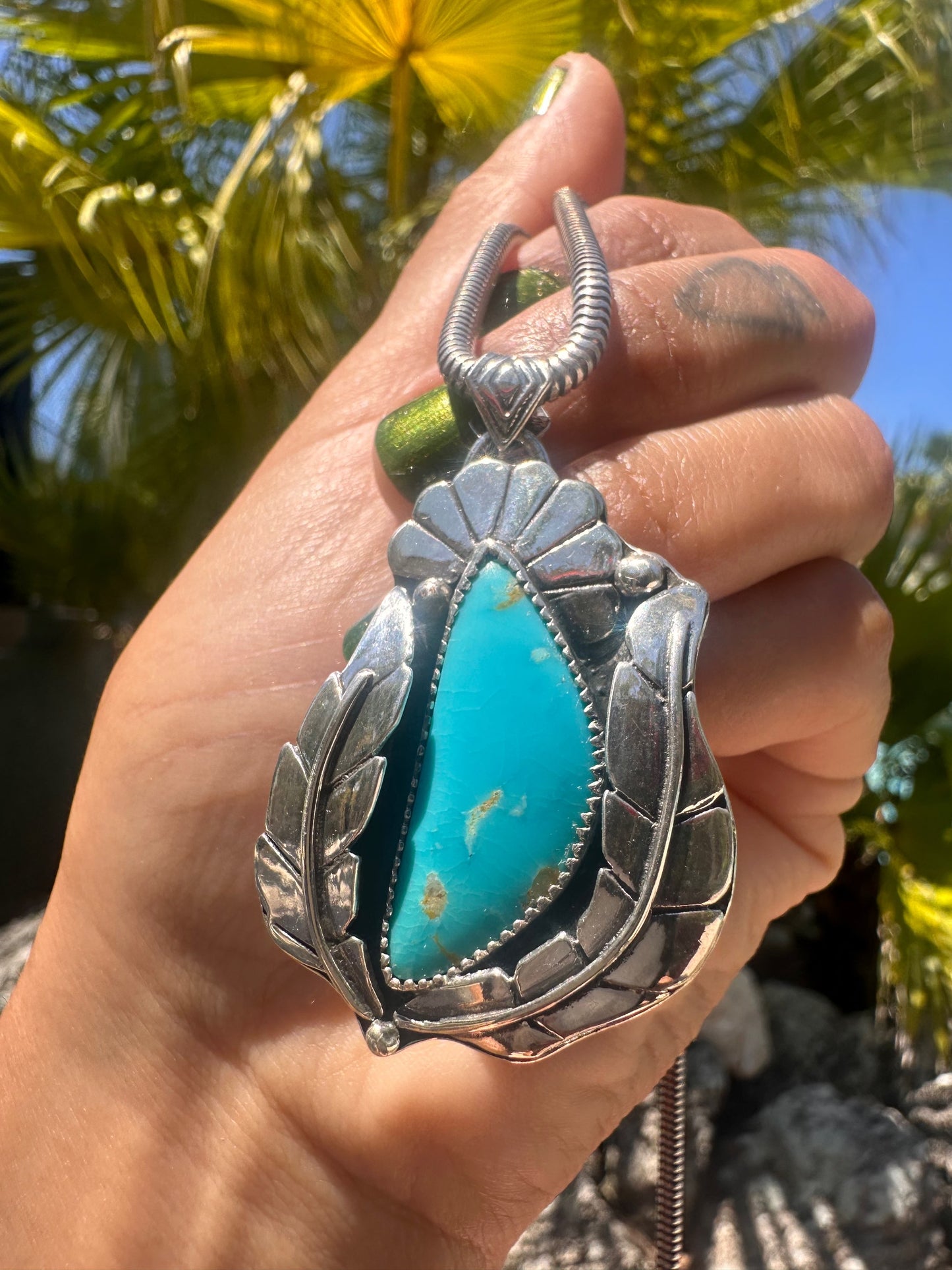 Campitos Feather Pendant