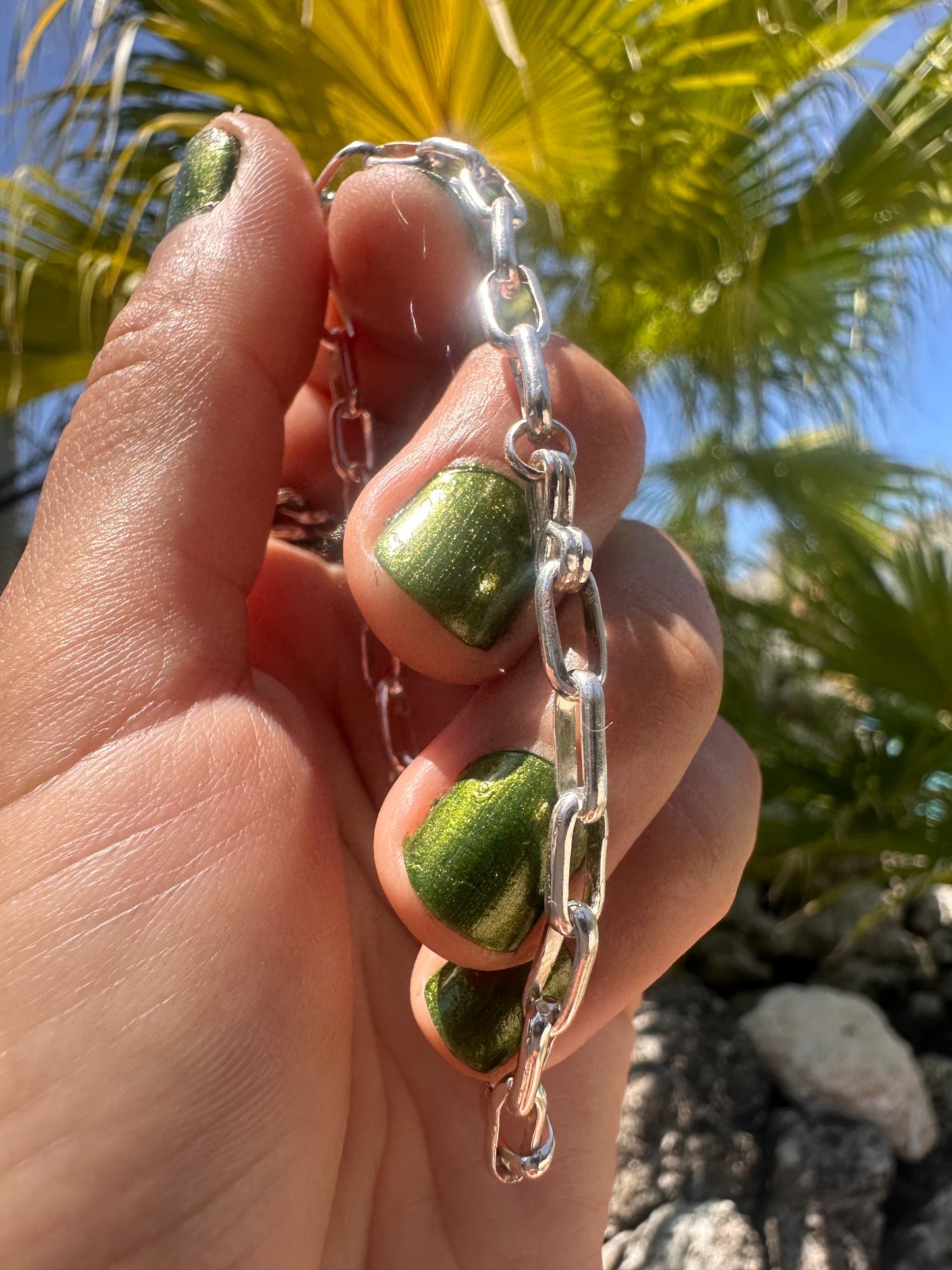 Handcrafted Paperclip Bracelet