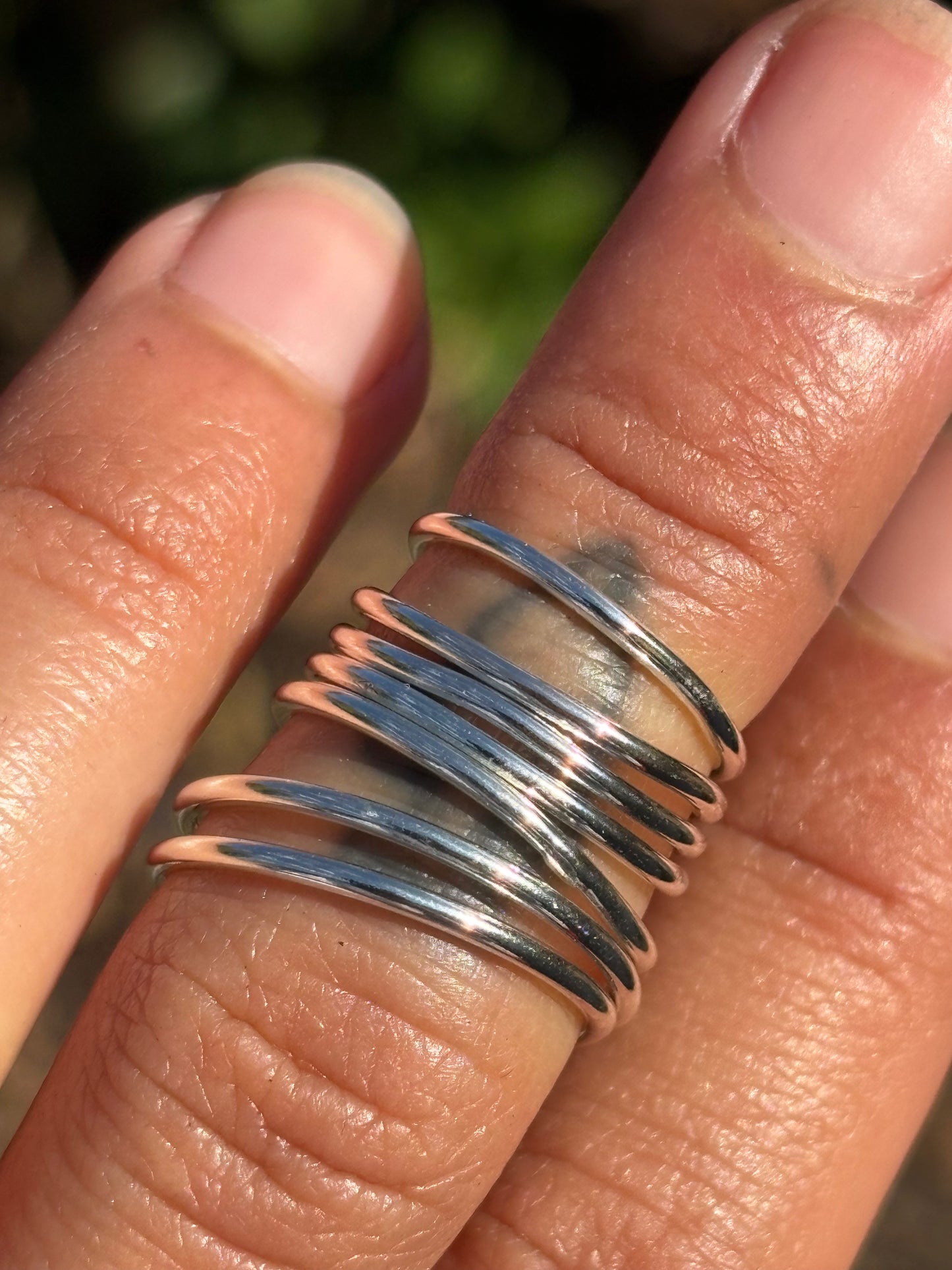 ❋THIN SILVER STACKER❋