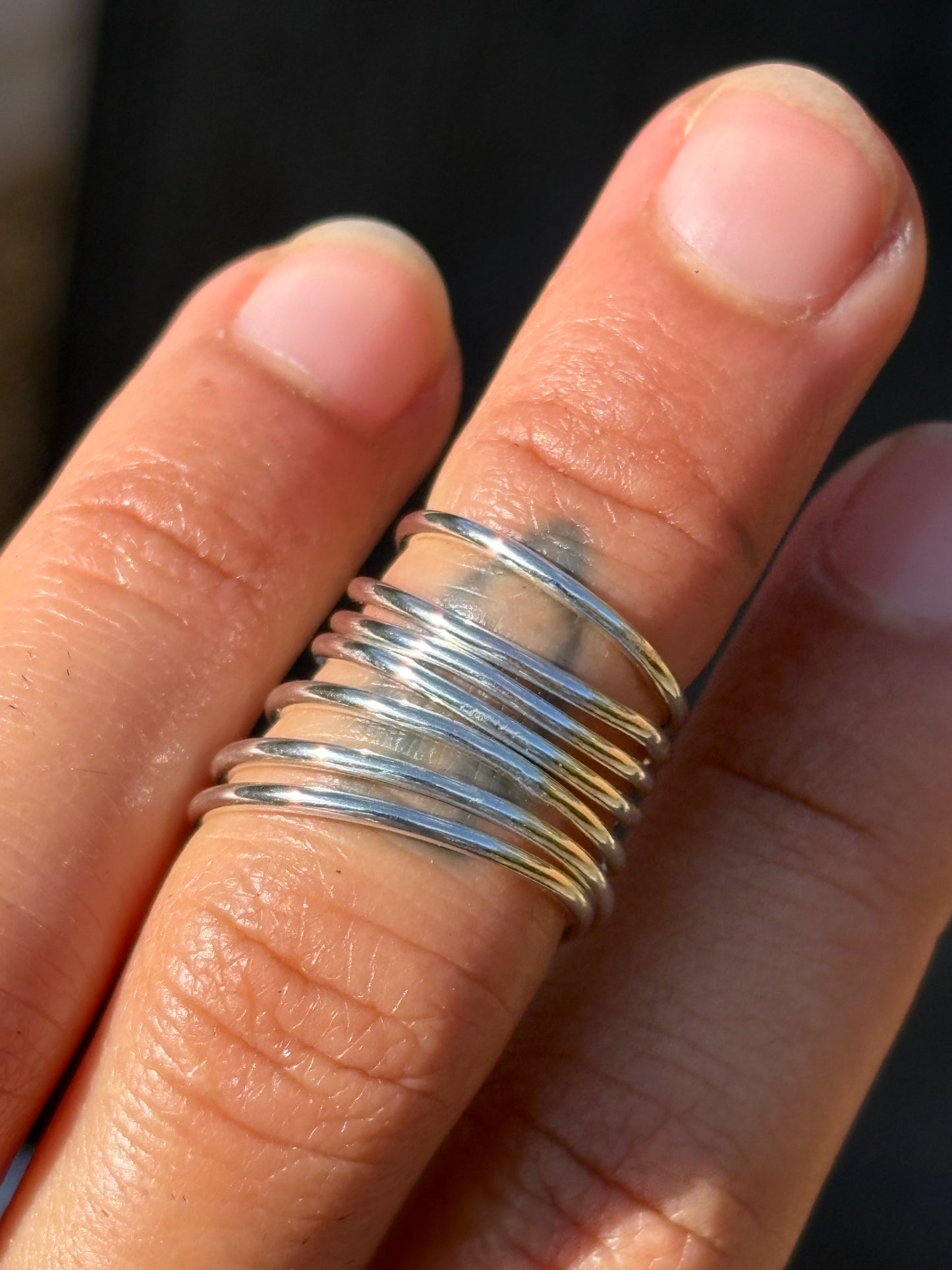 ❋THIN SILVER STACKER❋