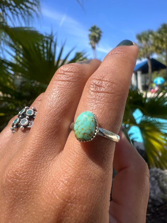 Round Campitos Turquoise Stacker